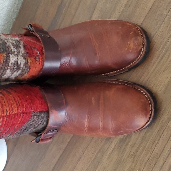 Woolrich Baltimore Leather & Wool Boots Size 7.5 - Picture 8 of 14